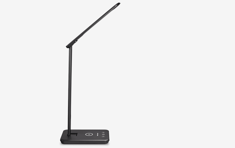 LED bureaulamp met Qi-oplader