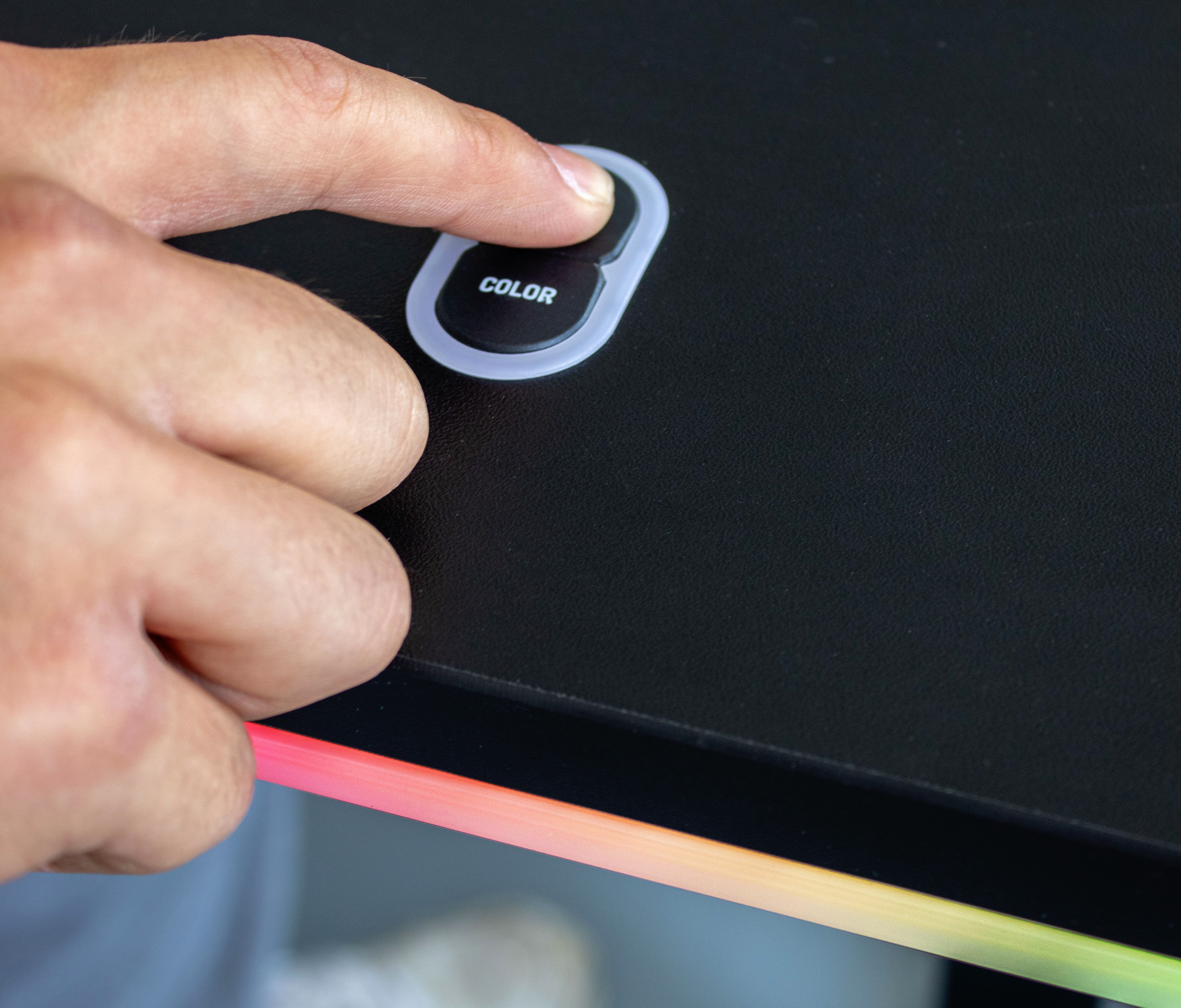 LED Gaming Tafelblad 1600 x 800 x 19 mm