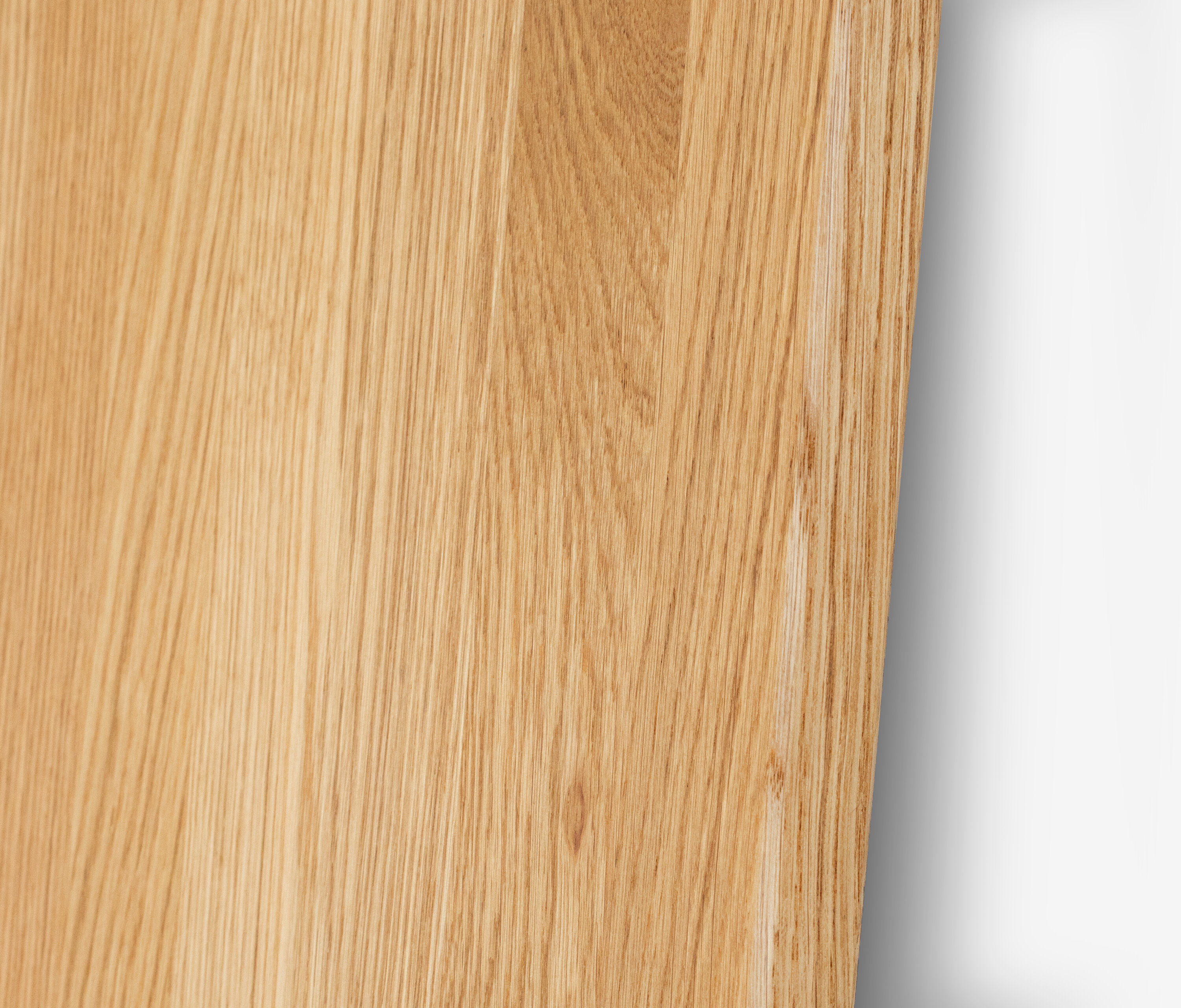 Eikenhouten blad van massief eikenhout, doorlopende lamel, 1400 x 800 x 20 mm