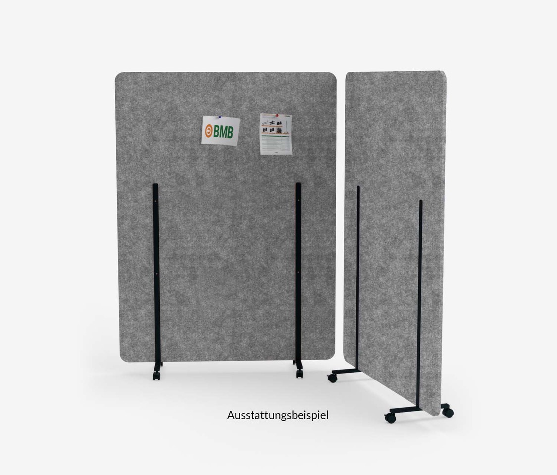 Akoestische scheidingswand | Mobiele scheidingswand