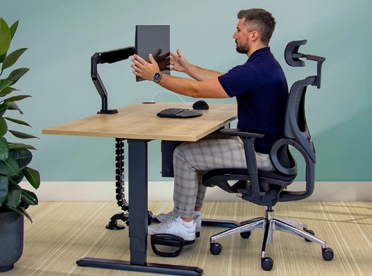 Ergonomische accessoires en meubilair