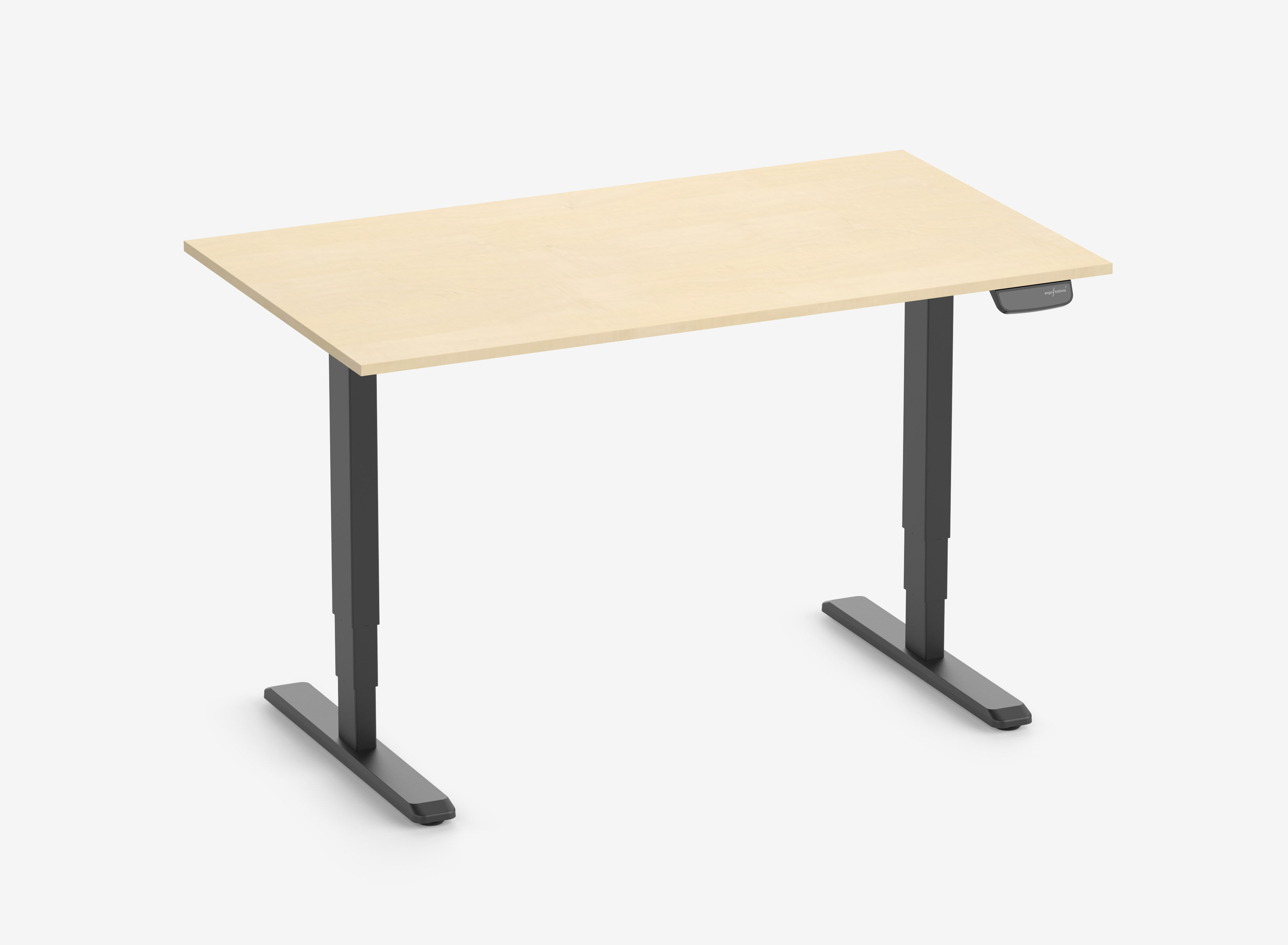 PRIMUS Bureau XL Zwart 200x90 Berkenhout