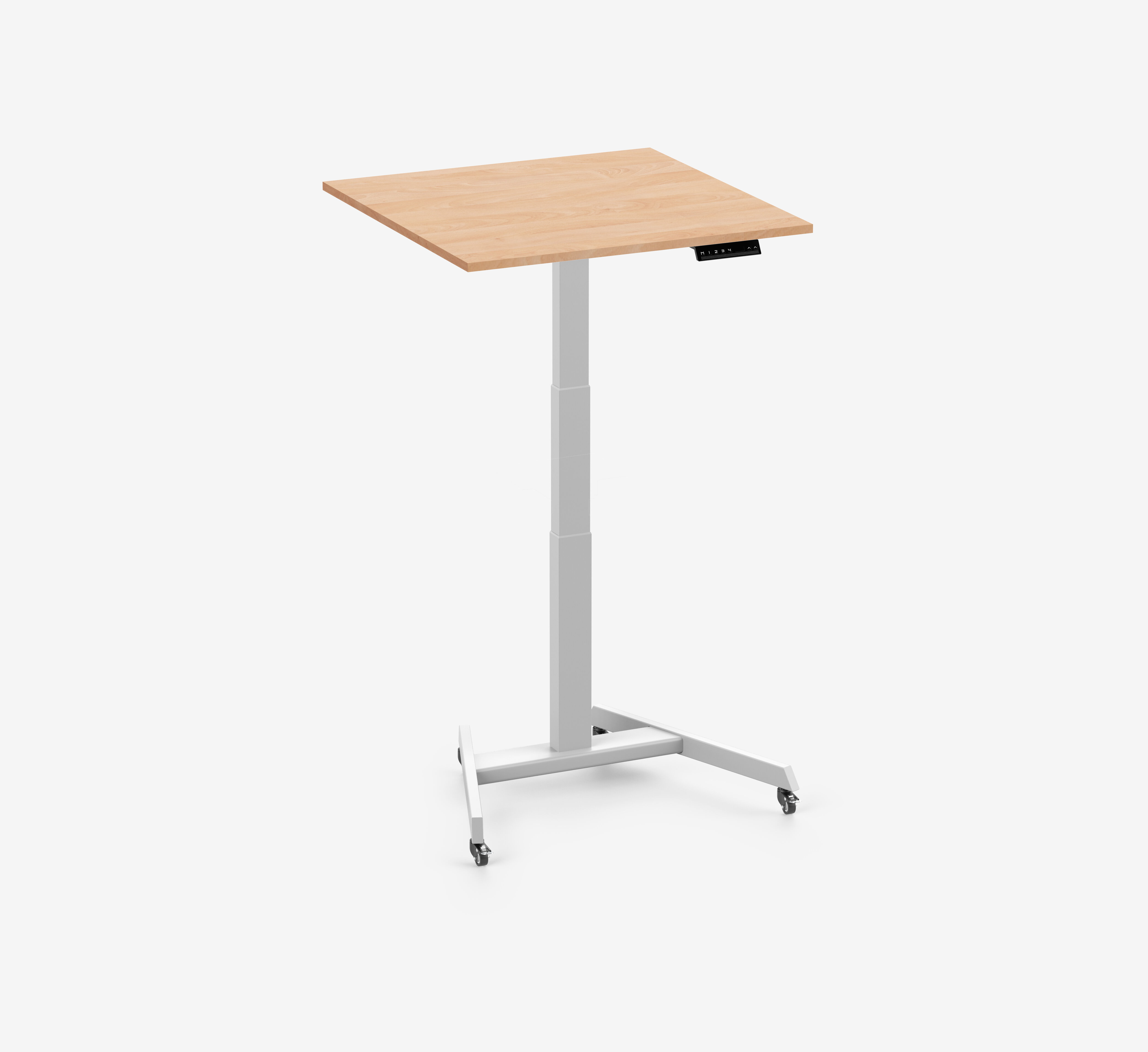 FOKUS Single bureau Wit Beuk 80x80