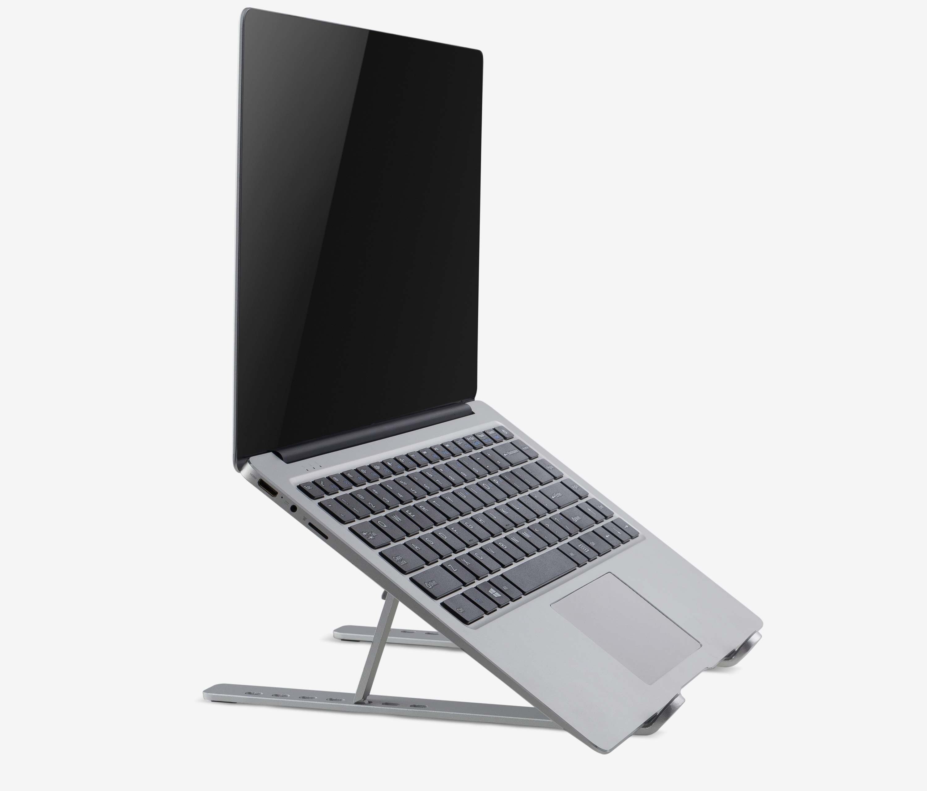 Mobiele aluminium laptopstandaard
