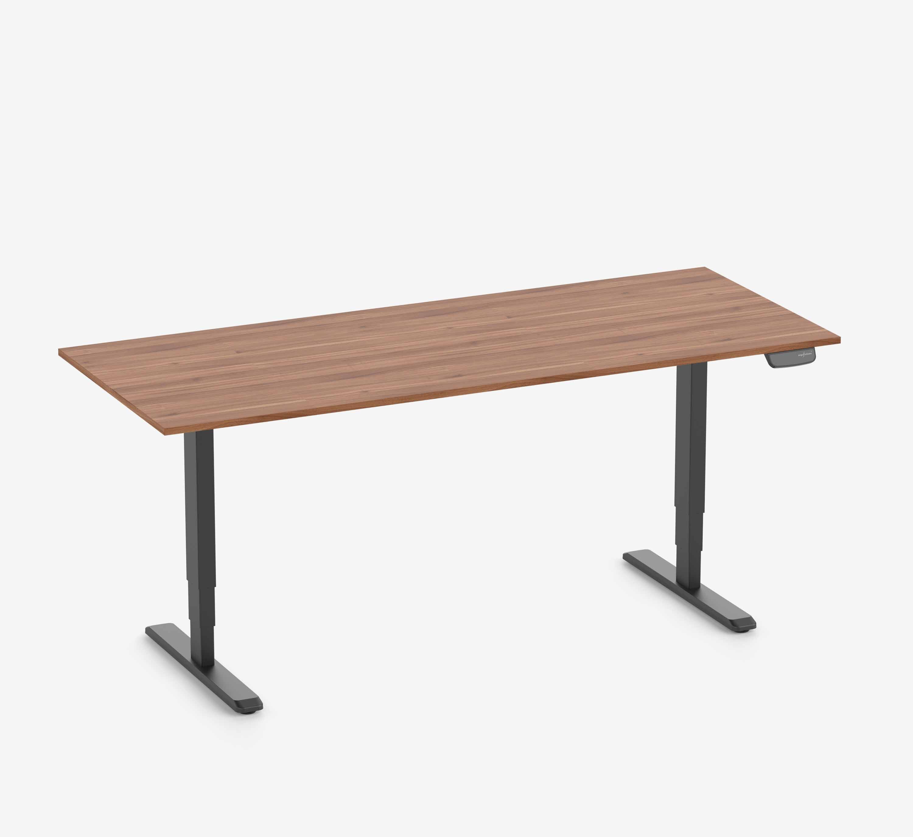 PRIMUS Bureau Zwart Notenhout 200 x 80 x 25 mm