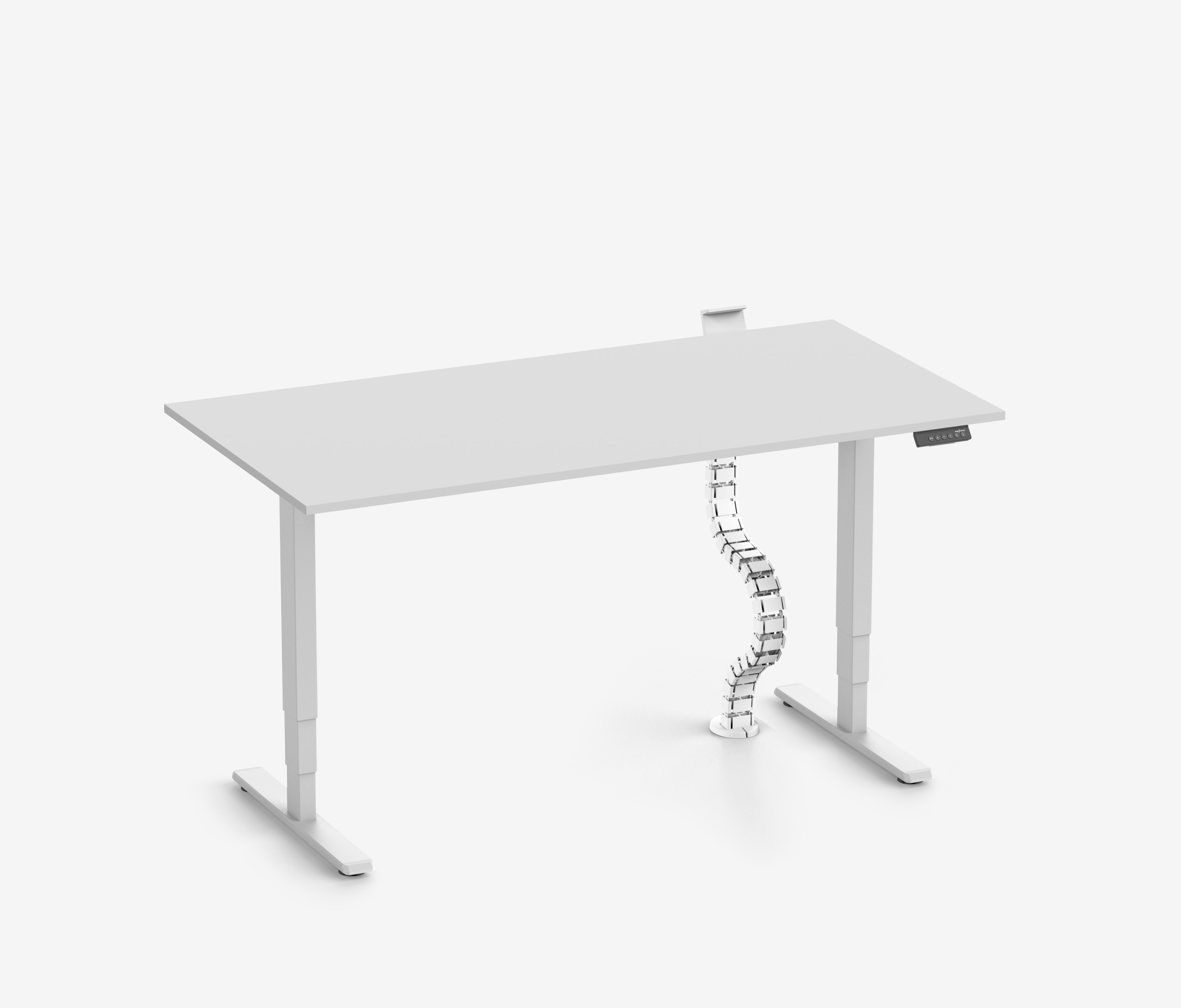 FOKUS bureau + stekkerdooshouder + kabelslang