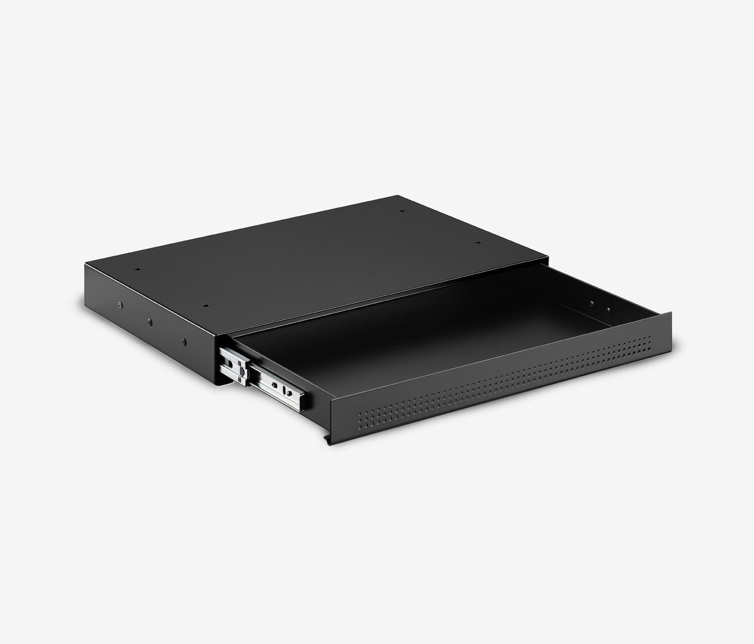 Ondertafel lade Slimline Zwart