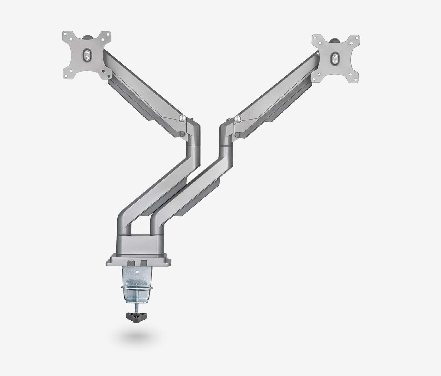 Dubbele gasveer monitorarm