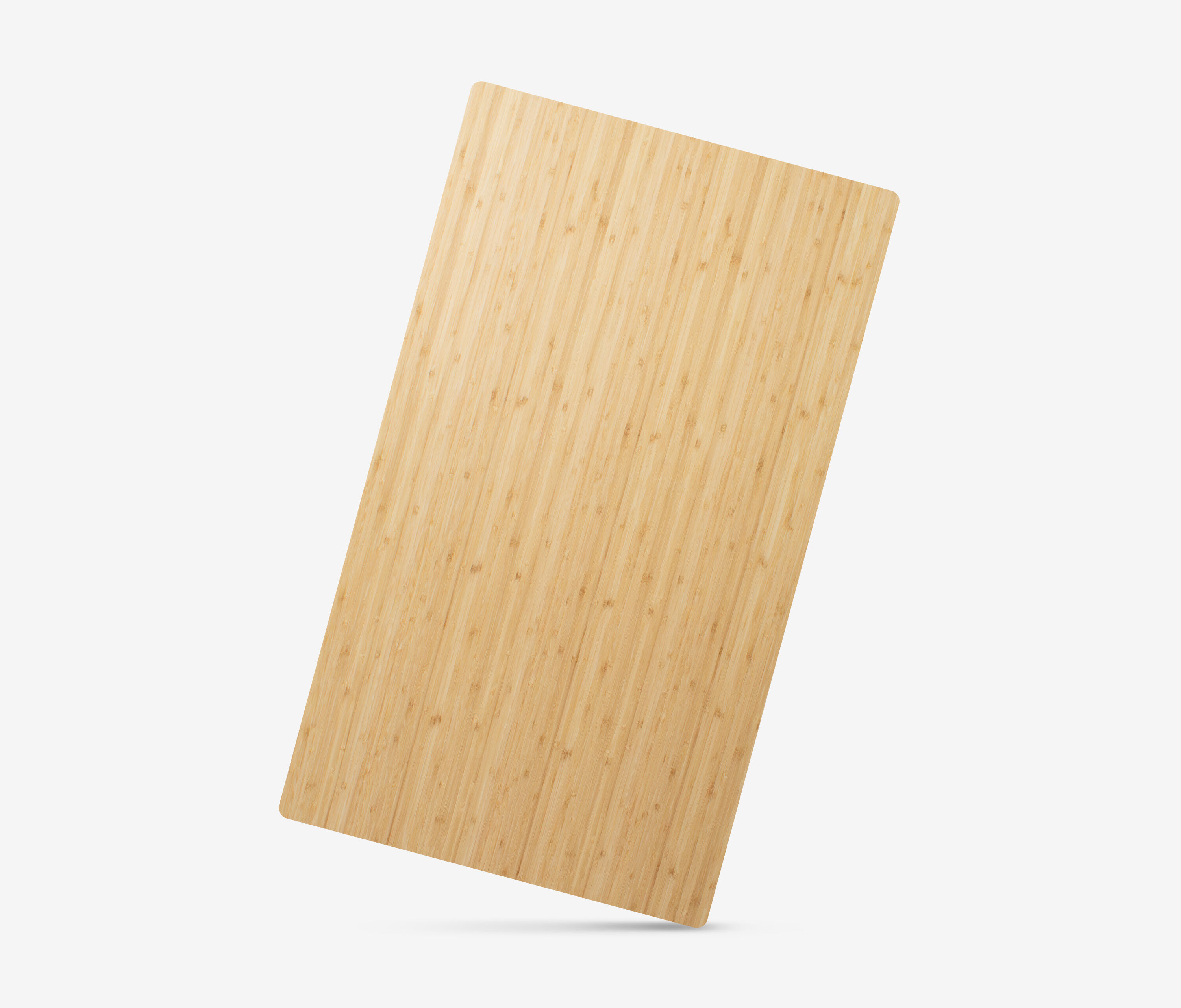 Bamboe massief houten blad, natuurlijk, 1600 x 800 x 19 mm