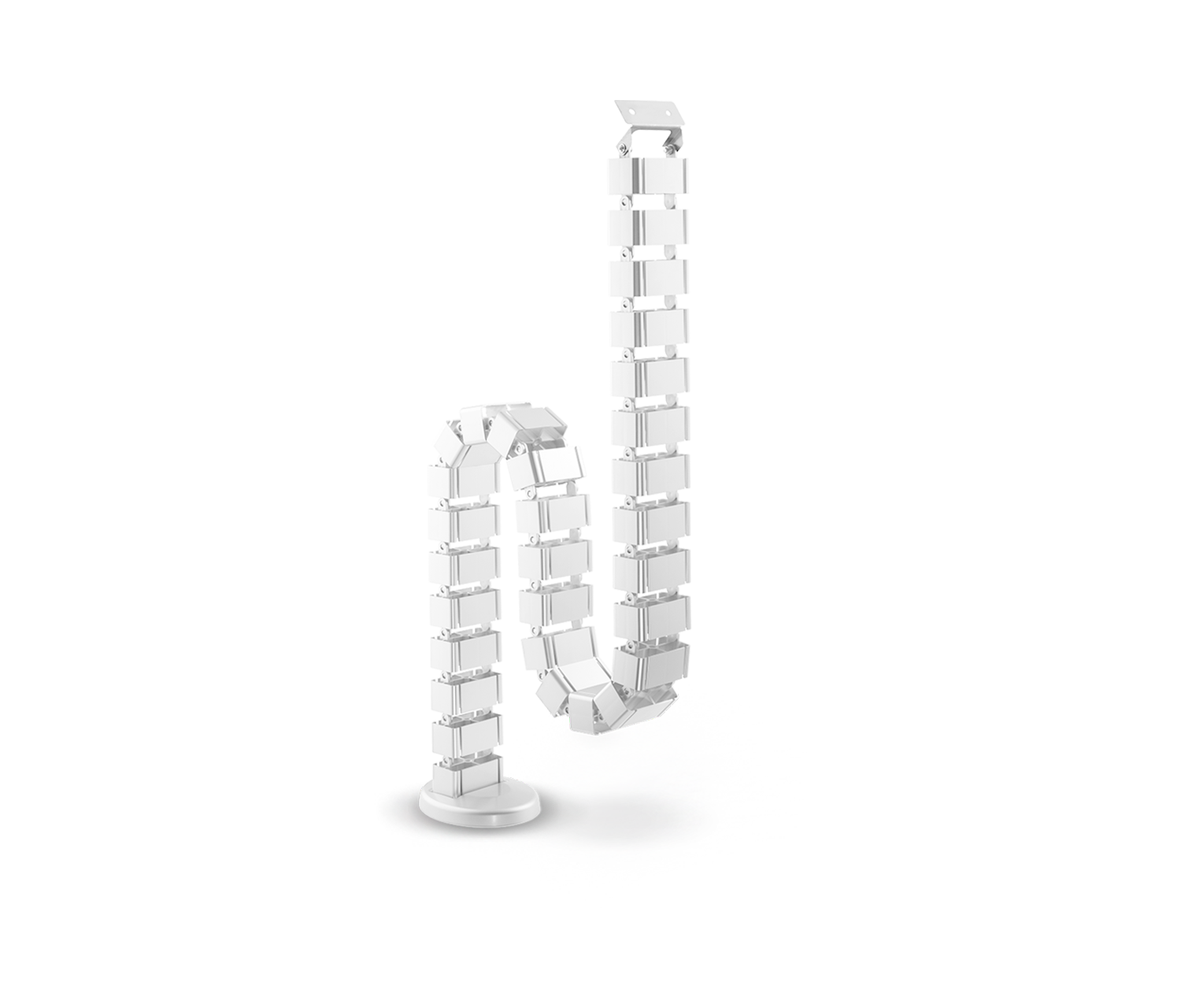 PRIMUS + Slimline lade, kabelslang & houder Wit 160x80 Lichtgrijs