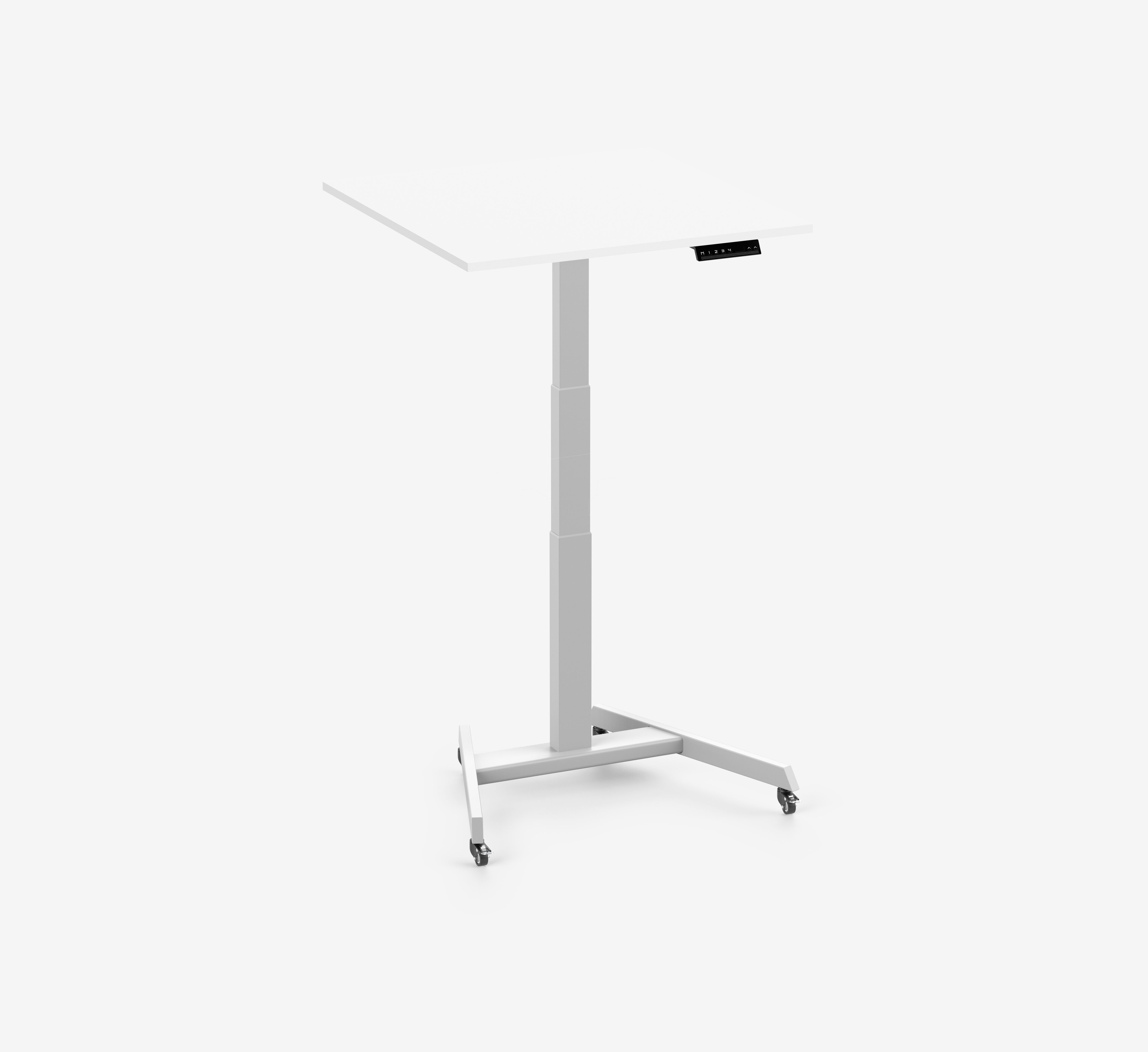 FOKUS Single bureau Wit Wit 80x80