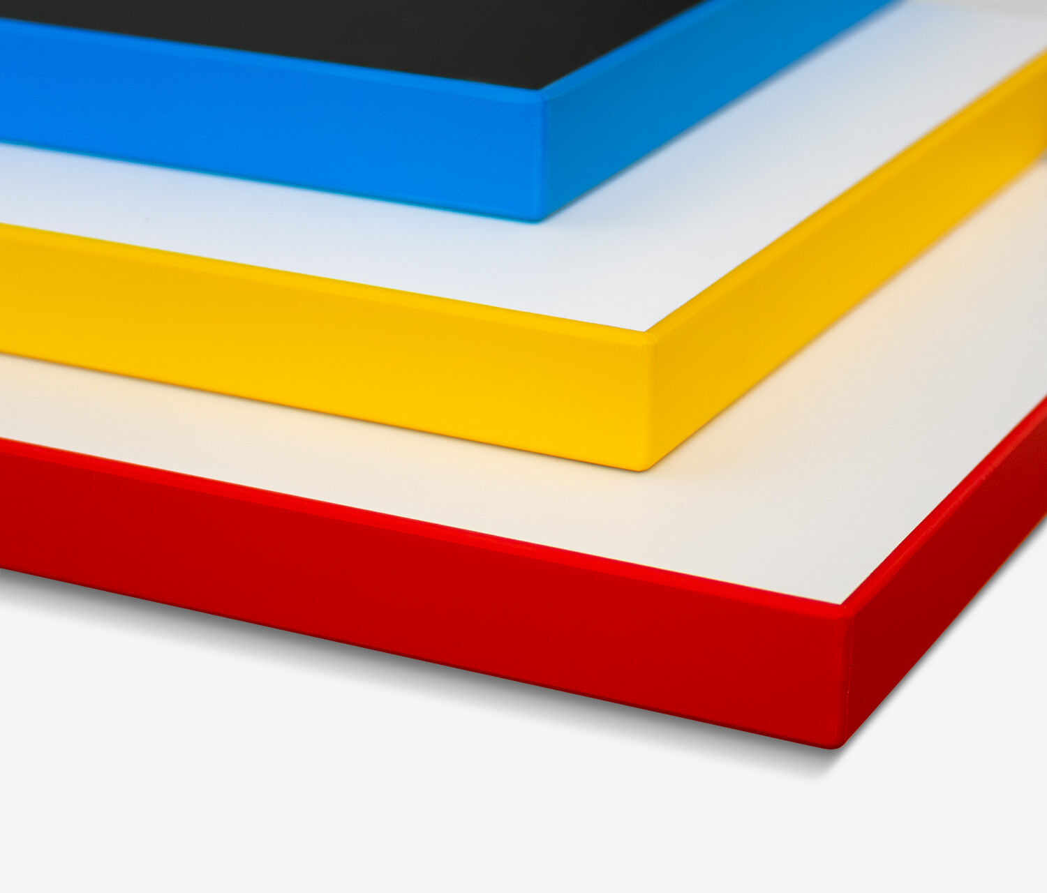 Gaming Tafelblad Rechthoek, Zwart, Klassiek, 1600 x 800 x 19 mm, Rand Sundown