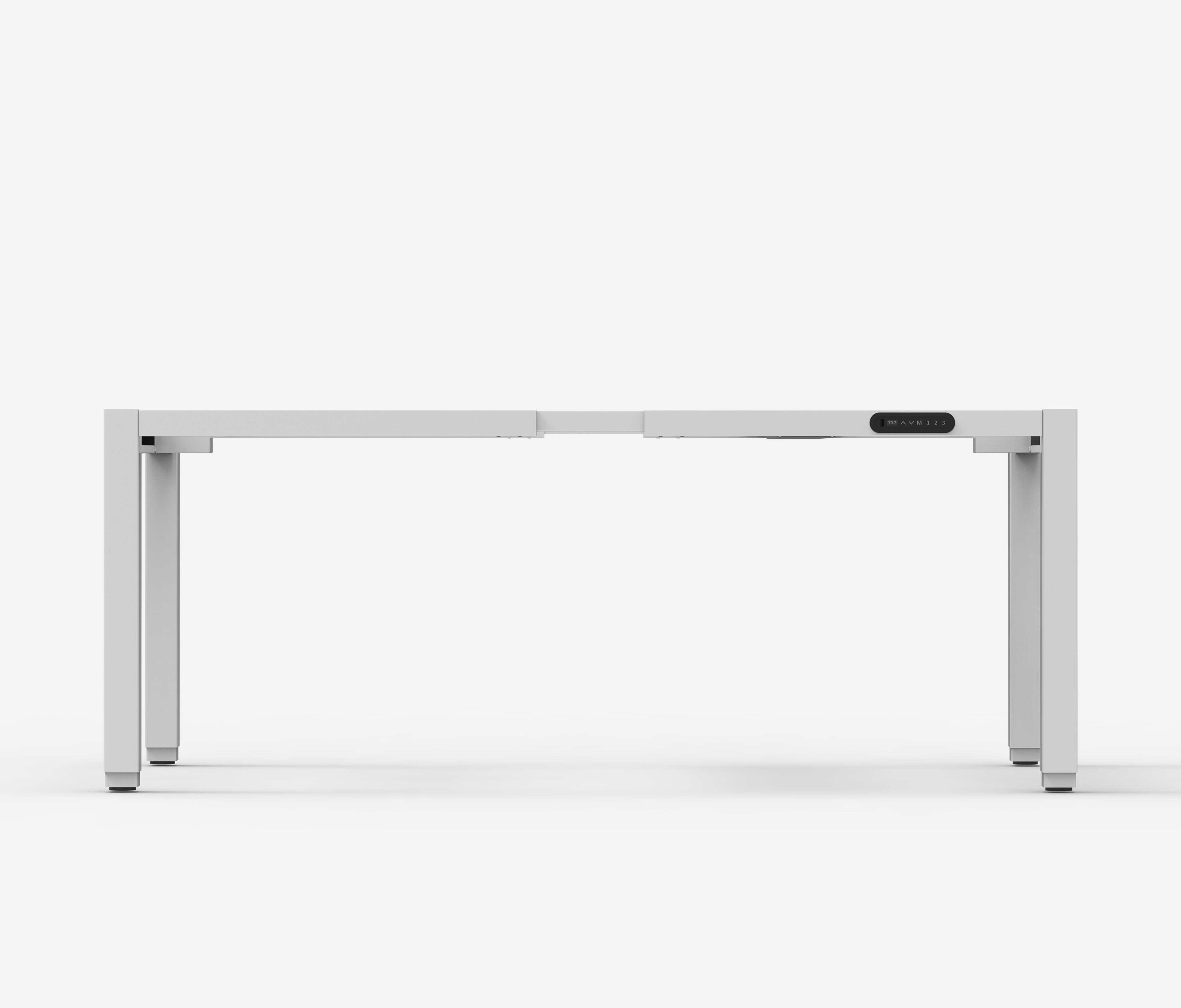 PRIMUS 4-poot bureau Wit Beuken 1600 x 1000 x 25 mm