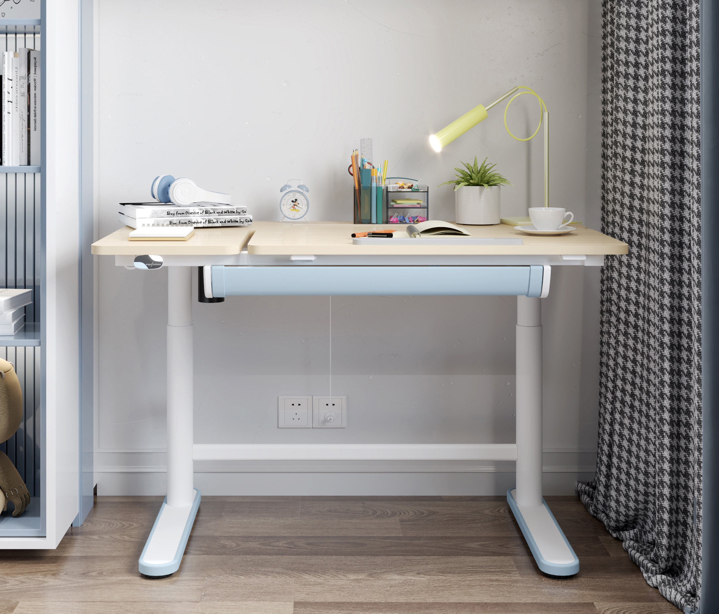 Kinderbureau Blauw