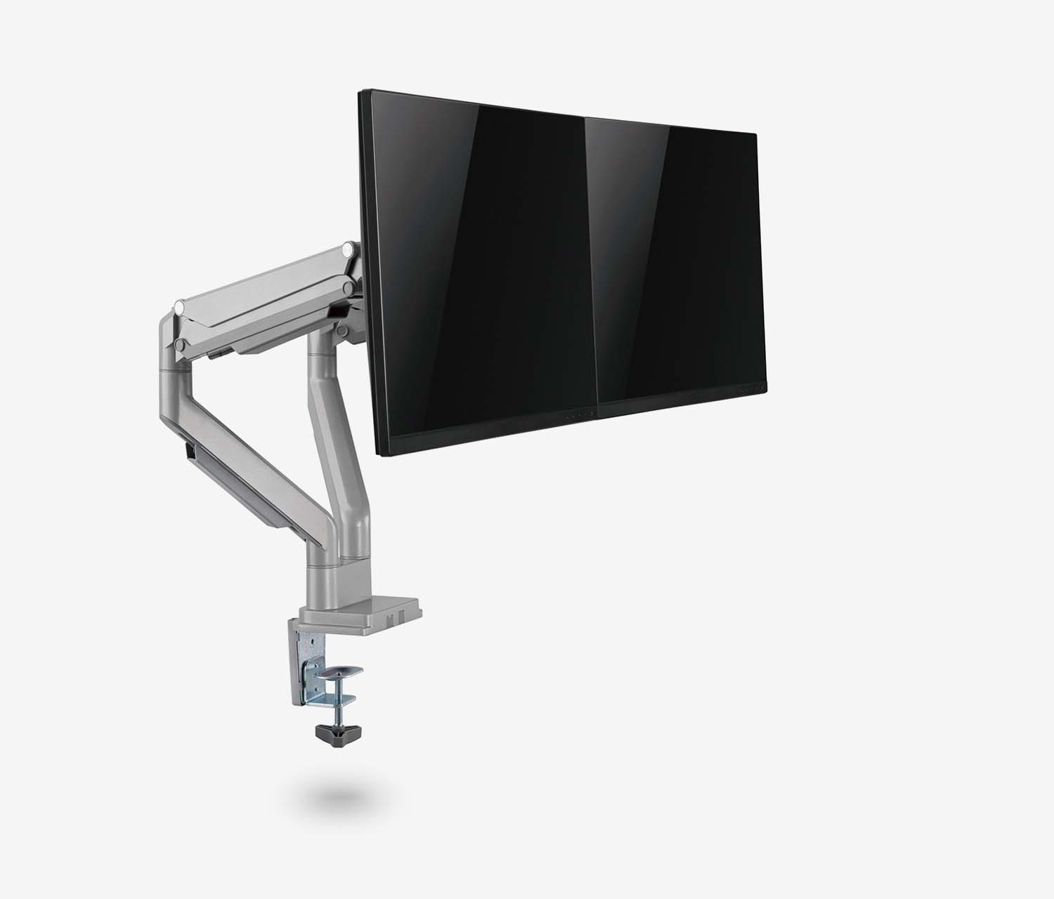 Dubbele gasveer monitorarm