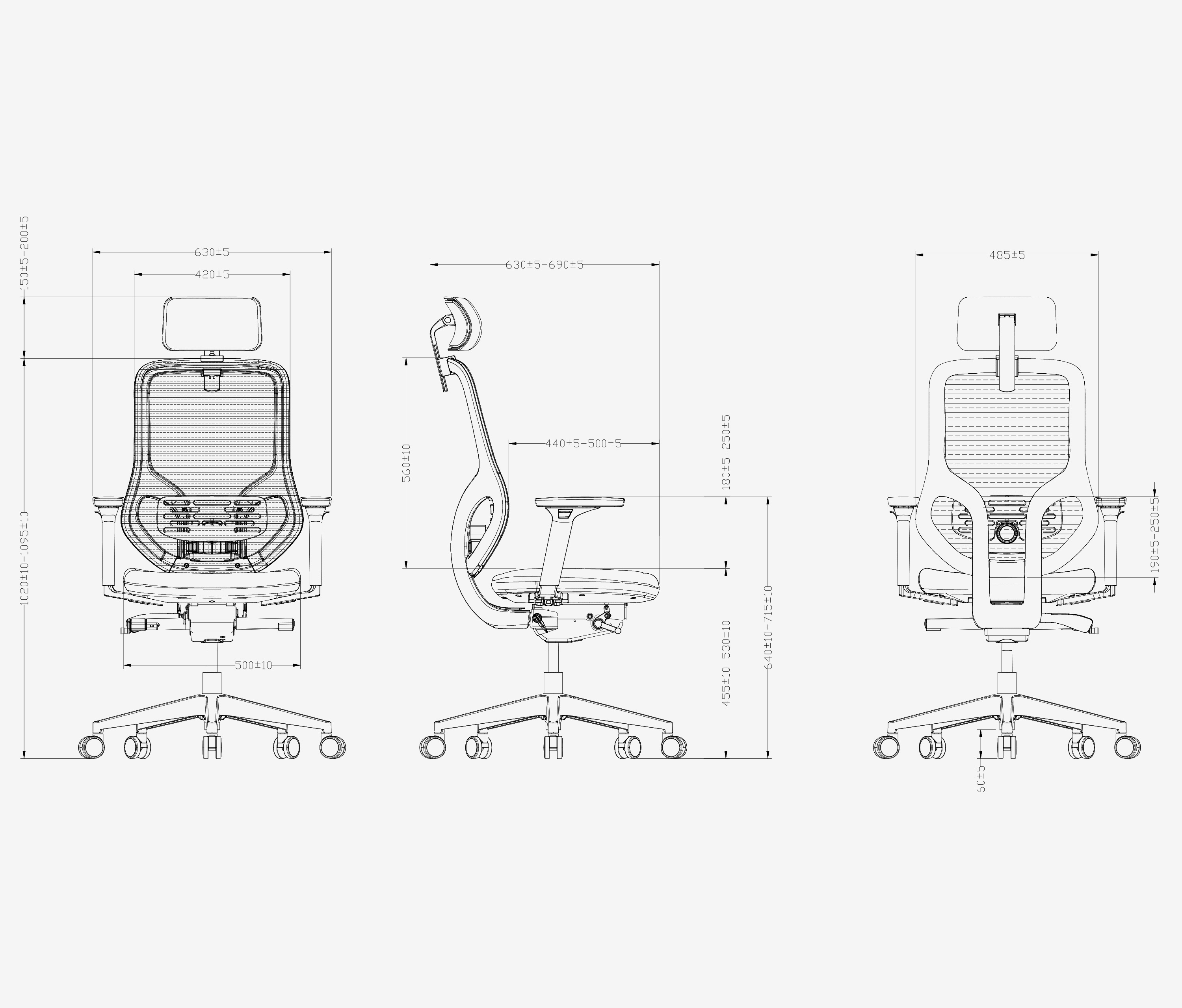 Bureaustoel SENTA FX Mesh