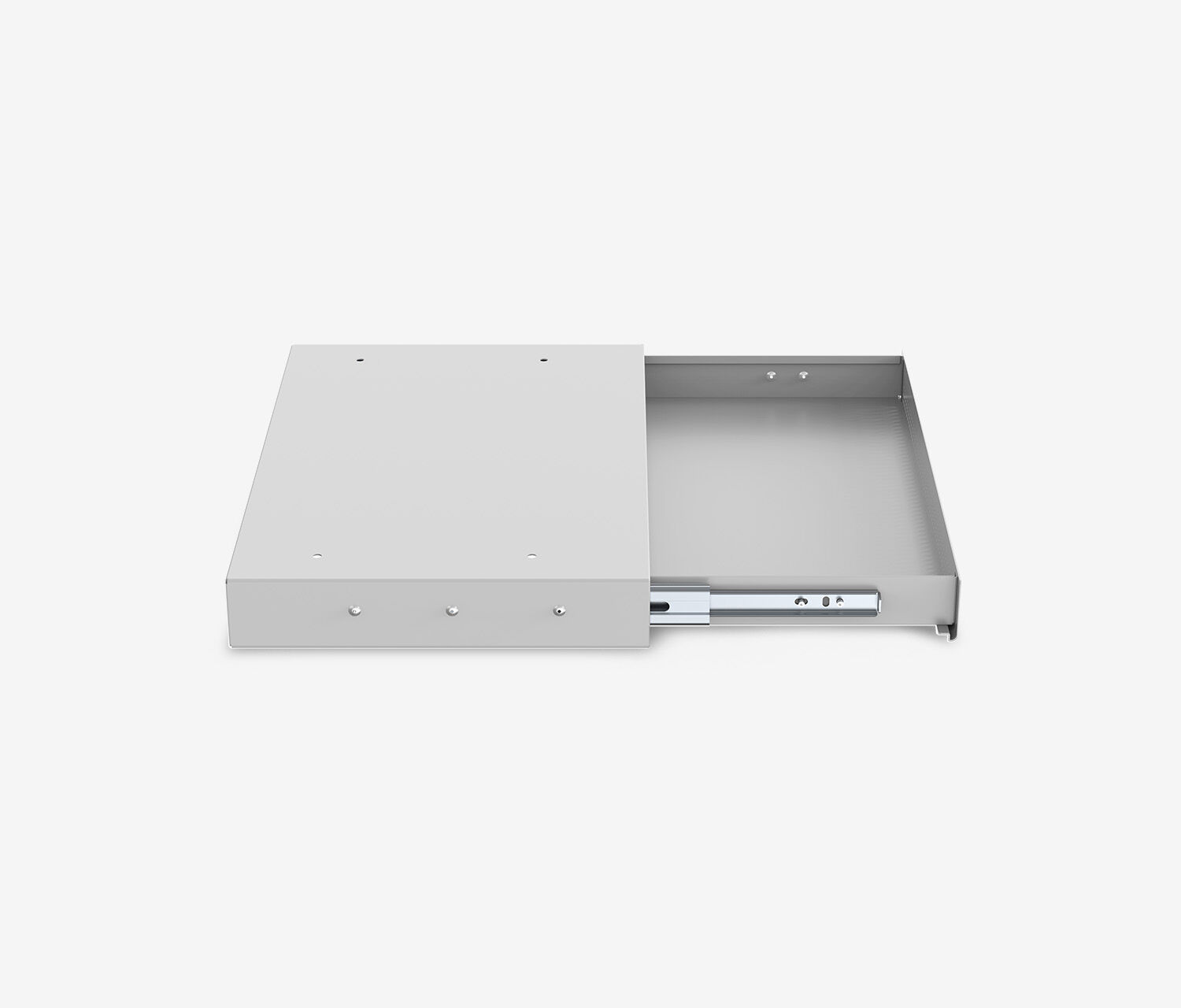 Ondertafel lade Slimline Grijs