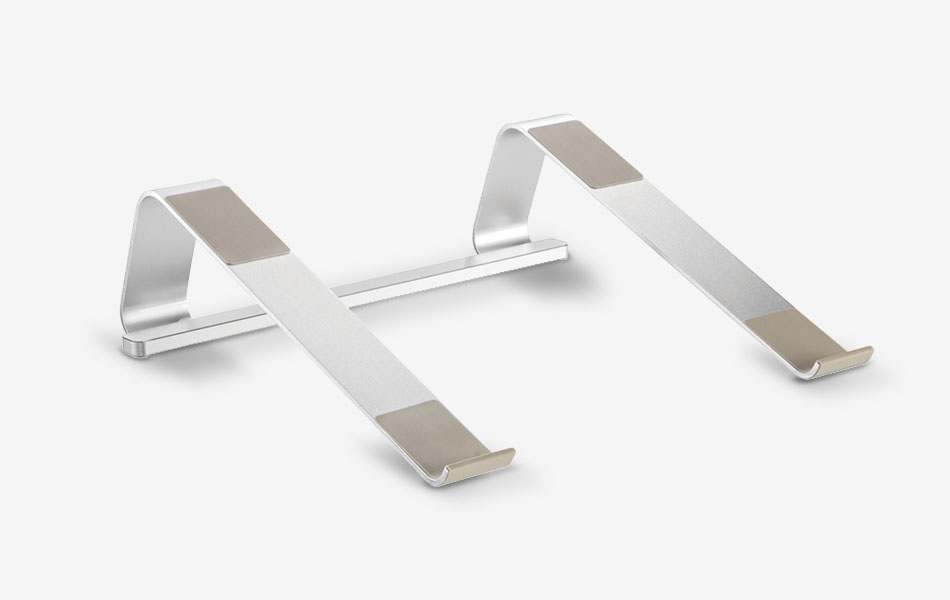 Aluminium laptopstandaard