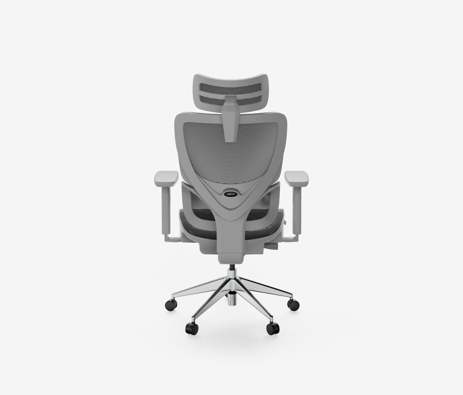 Bureaustoel SENTA FX Mesh Normaal Grijs zilver