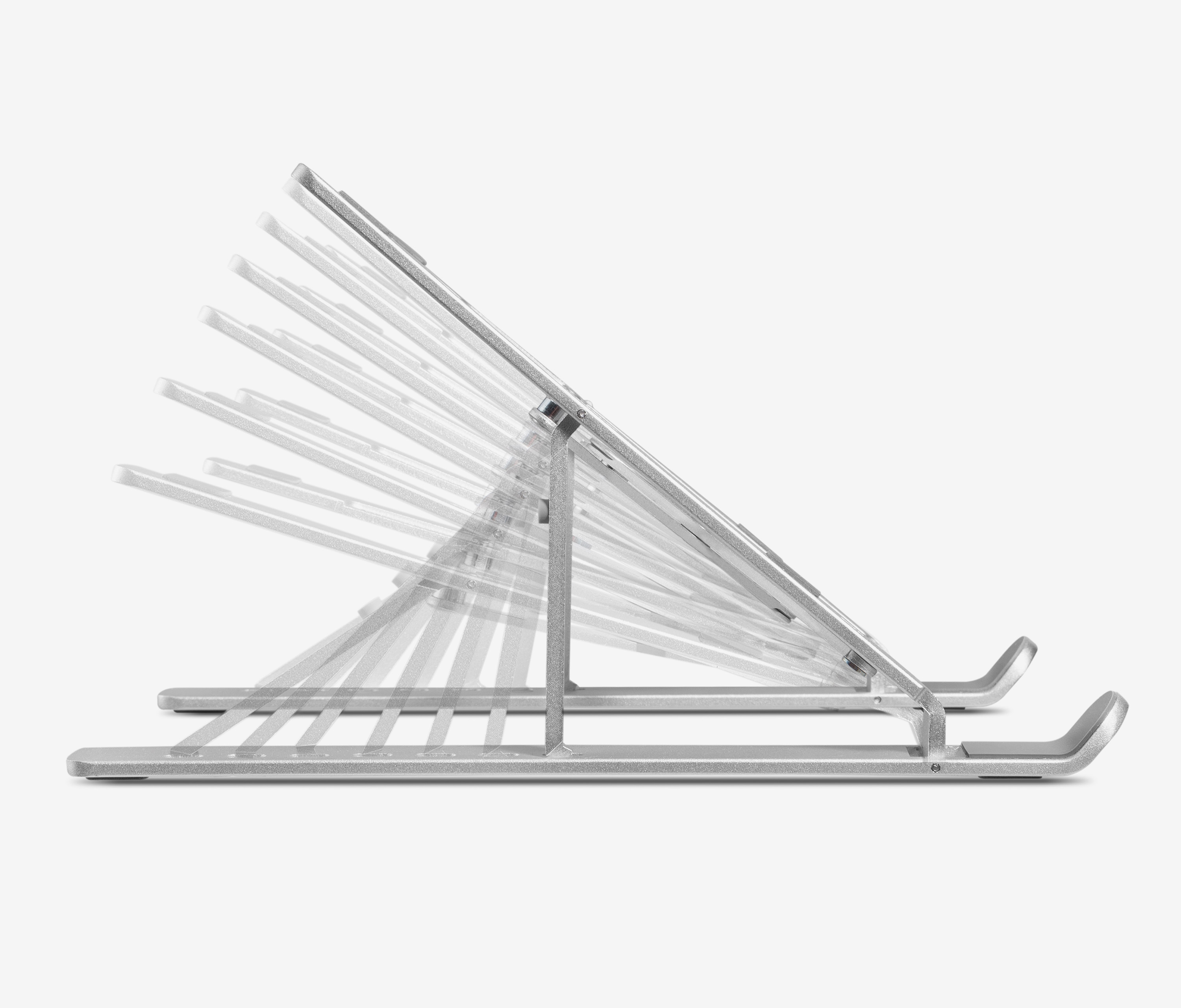 Mobiele aluminium laptopstandaard