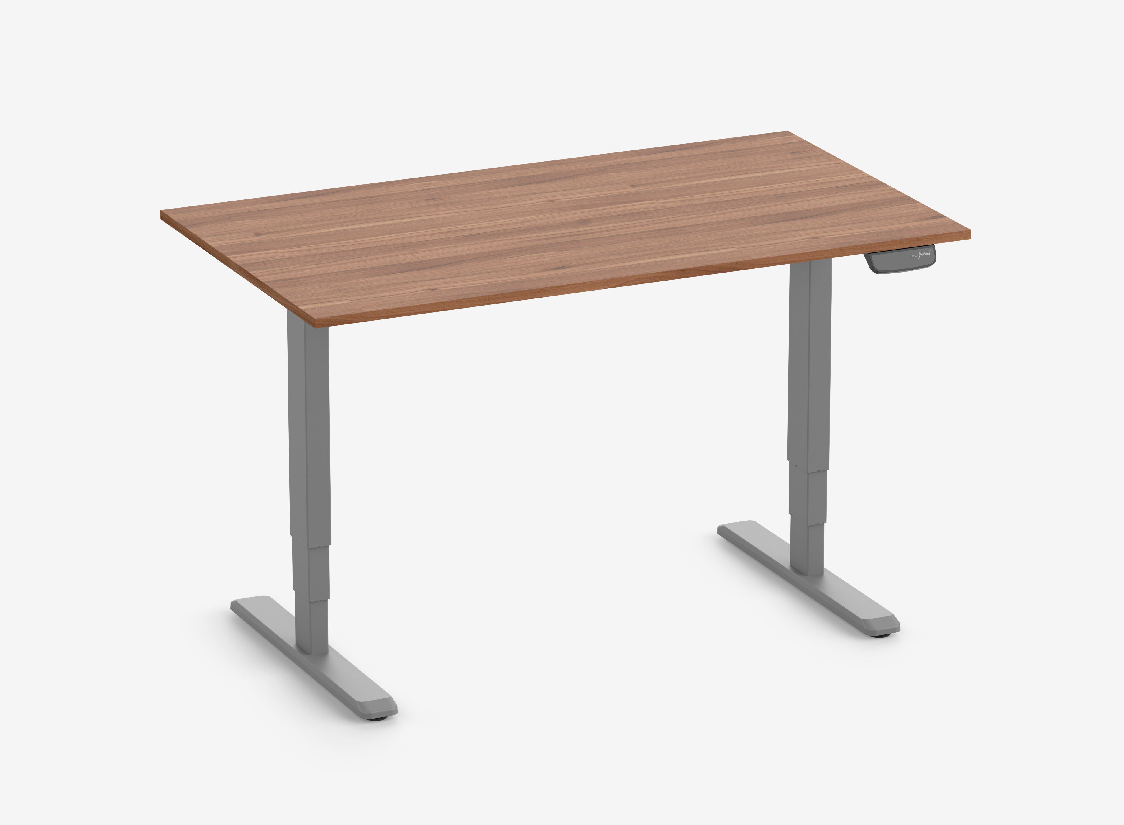 PRIMUS Bureau XL Grijs 200x90 Notenhout