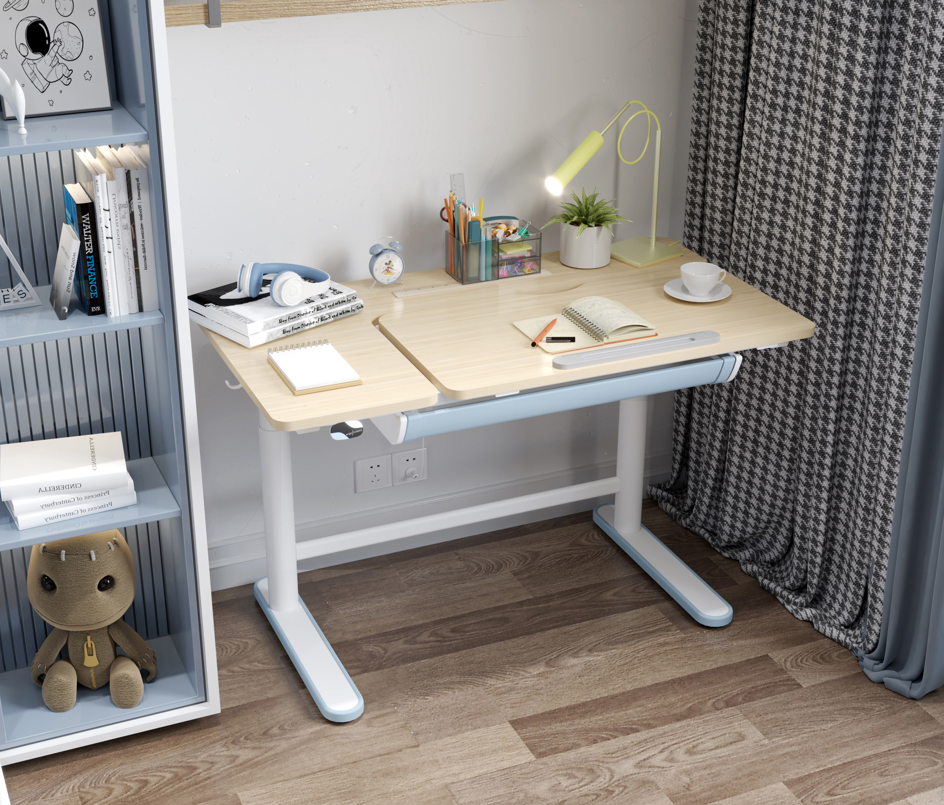 Kinderbureau Blauw