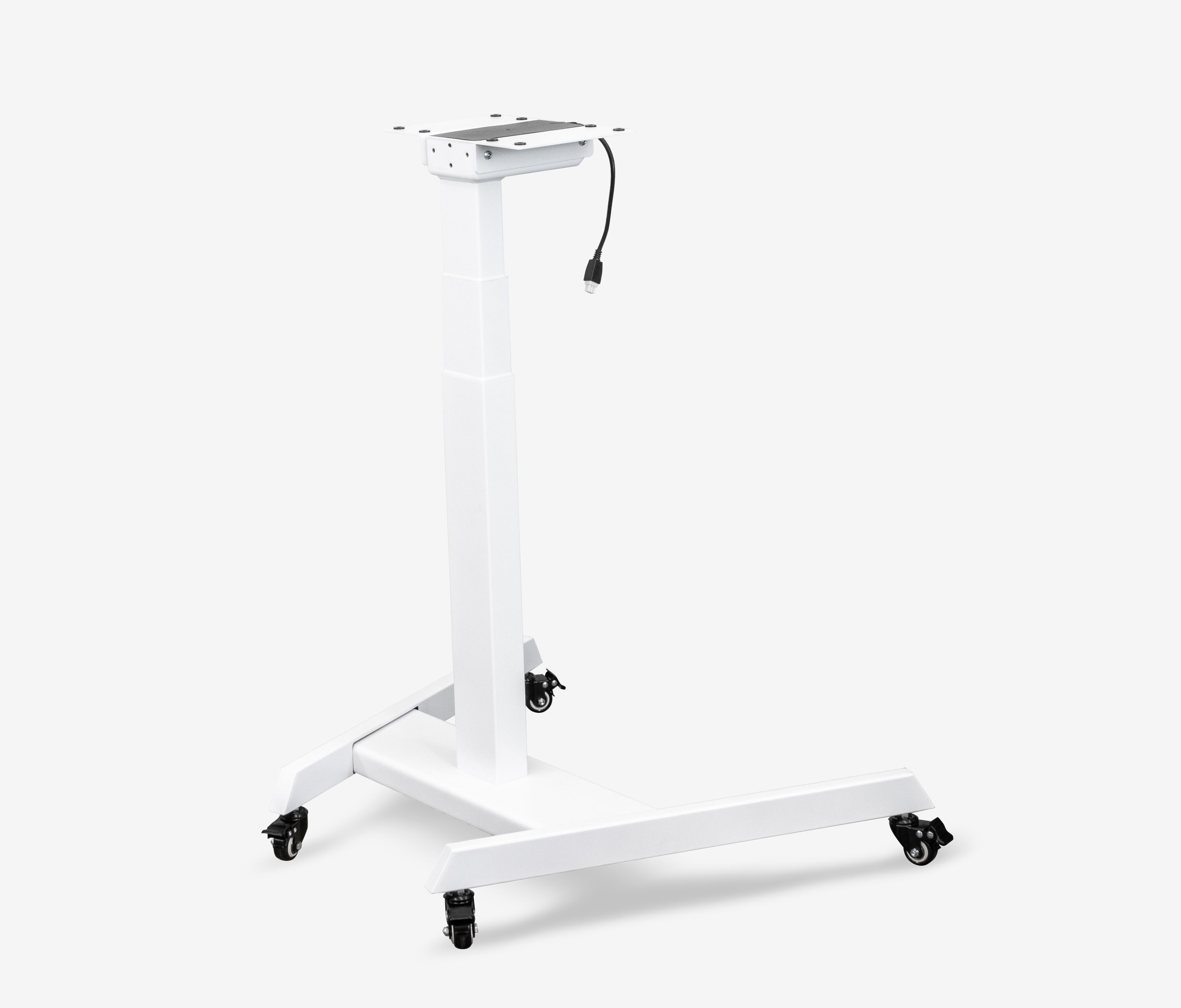 FOKUS Single bureau Wit Wit 80x80