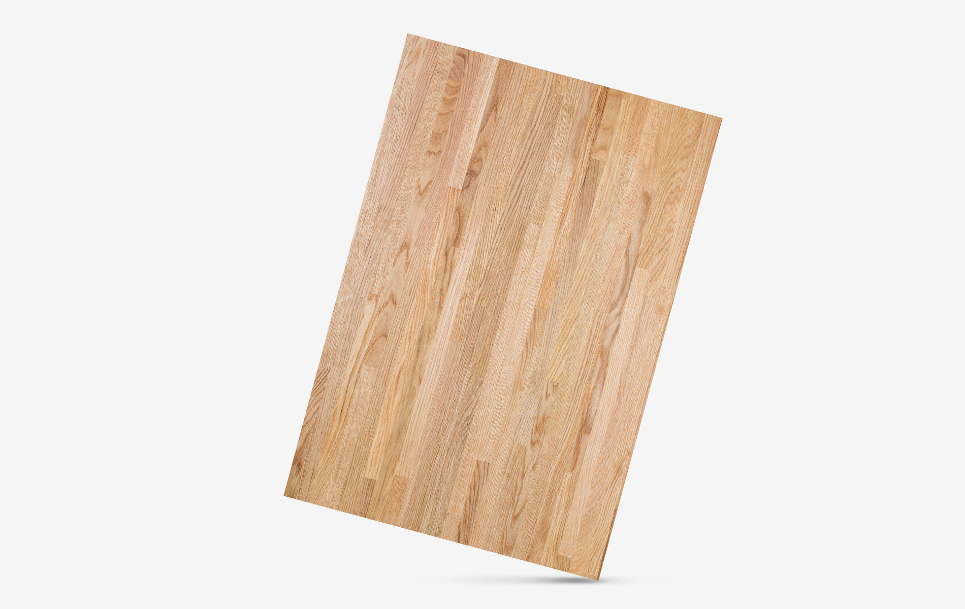 Eiken echt houten paneel korte latten 40 mm
