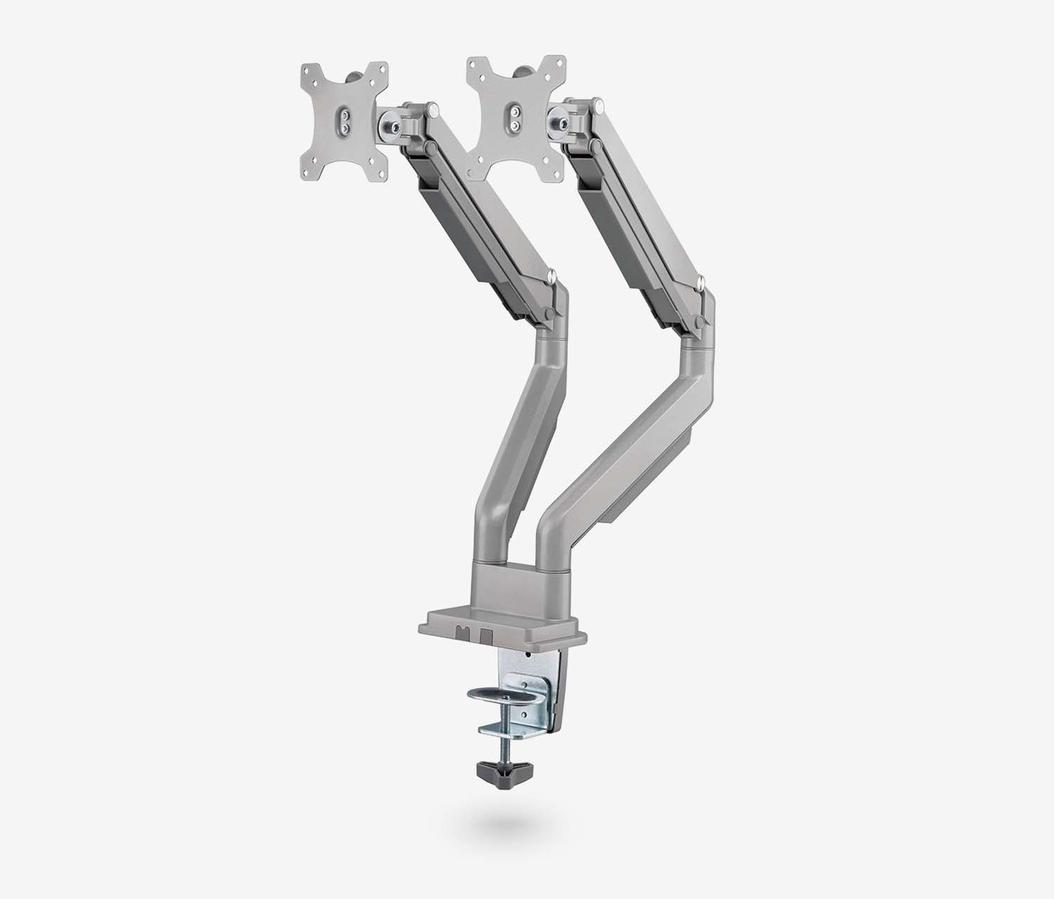 Dubbele gasveer monitorarm