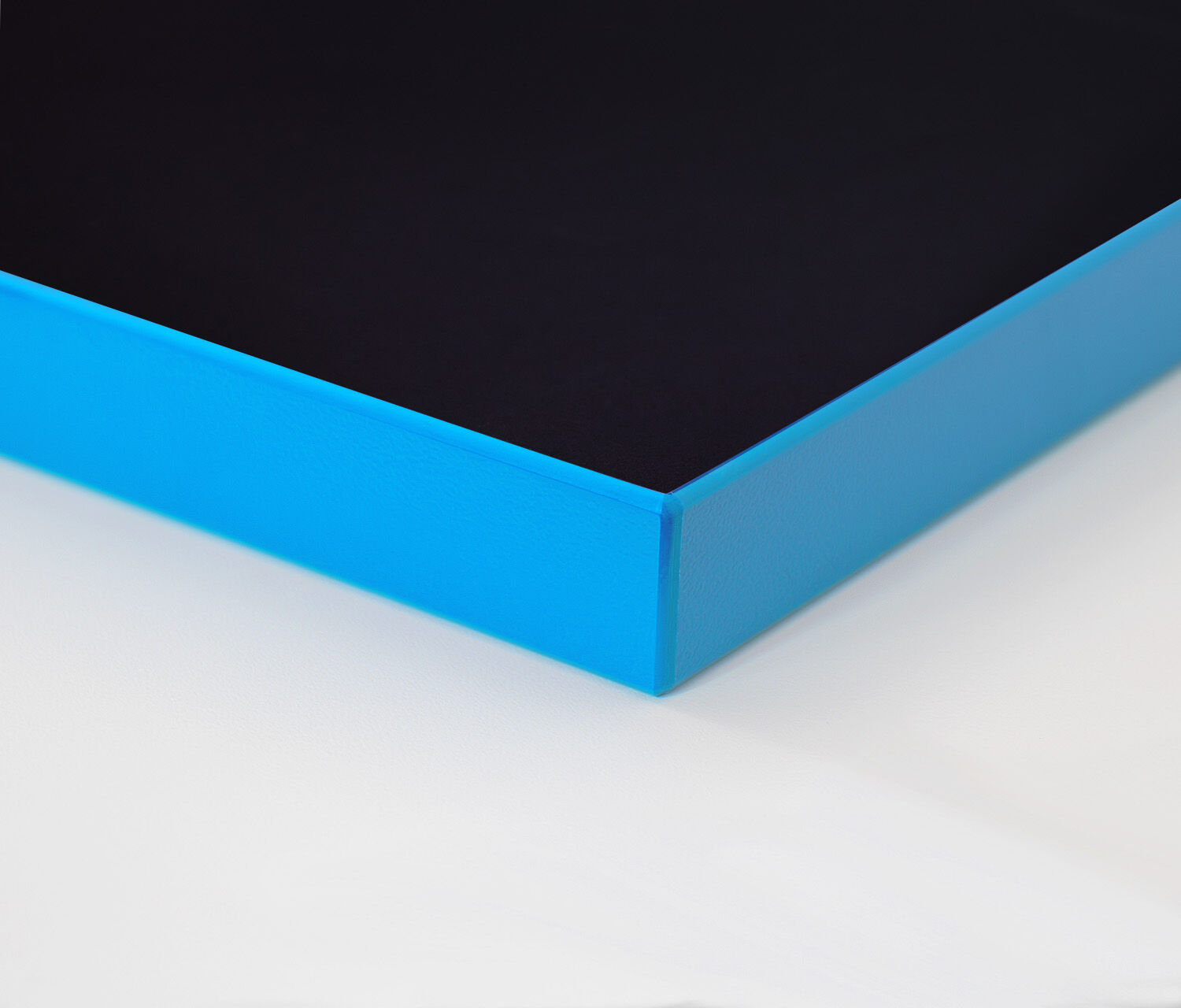 Gaming Tafelblad Rechthoek, Zwart, Klassiek, 1600 x 800 x 19 mm, Rand Ocean